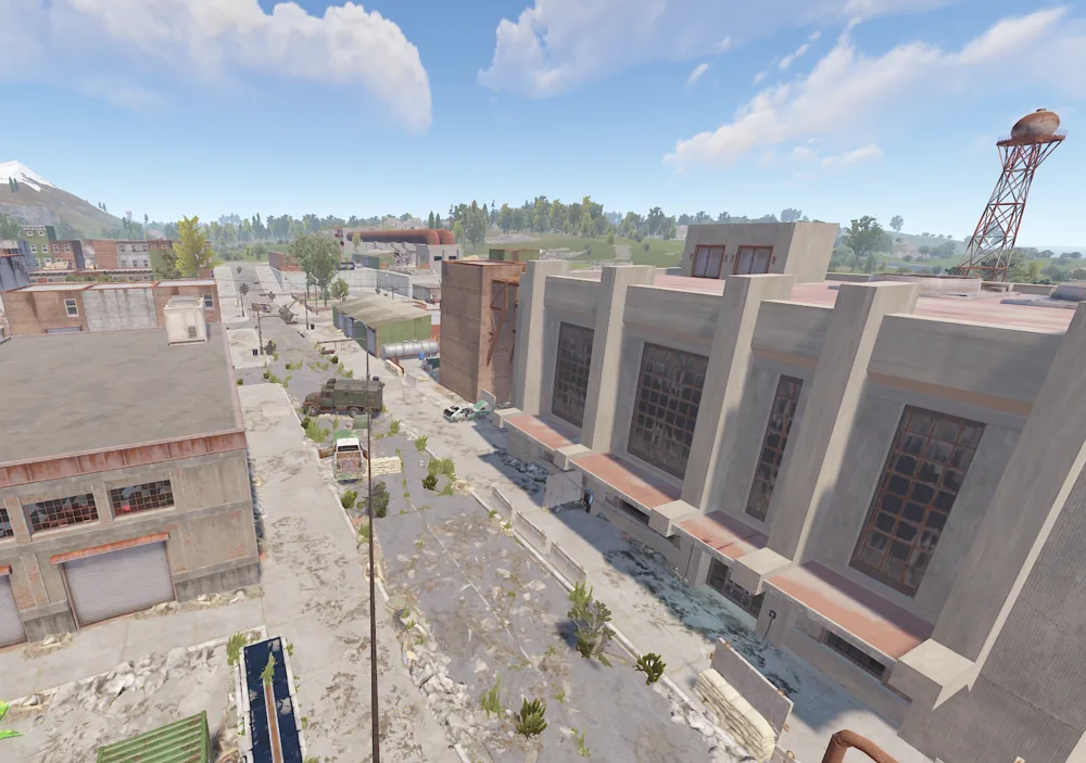Coastal Town overview