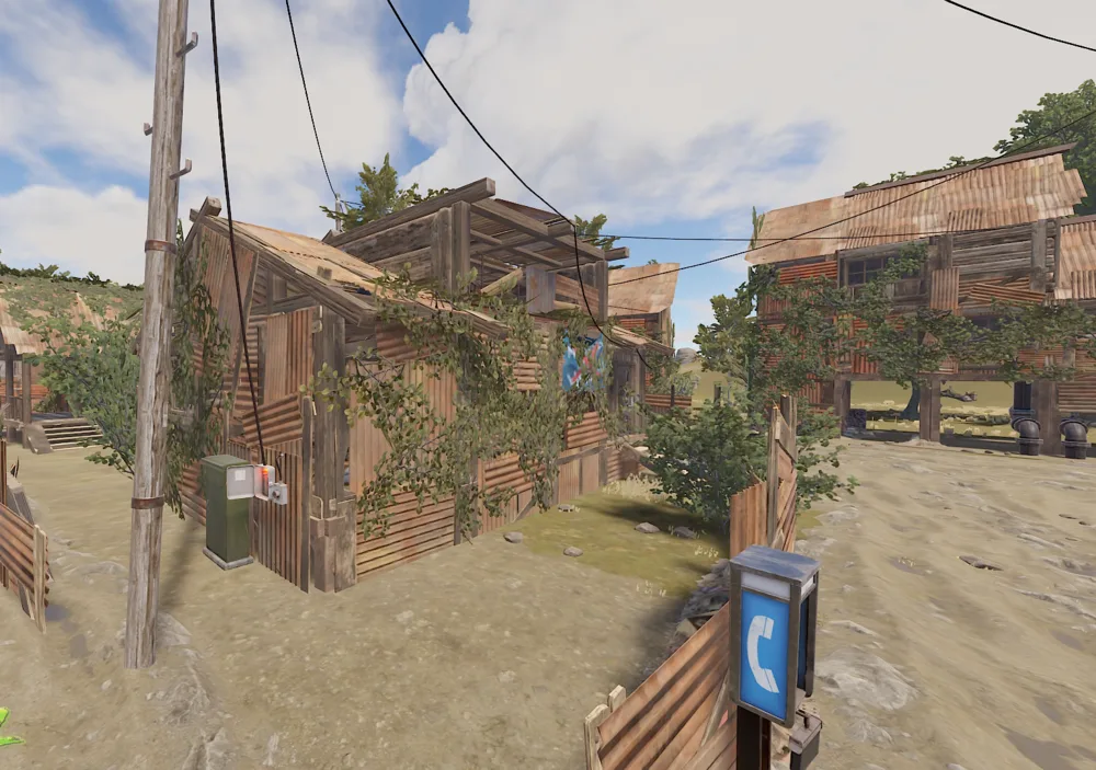 Scraptown red keycard door